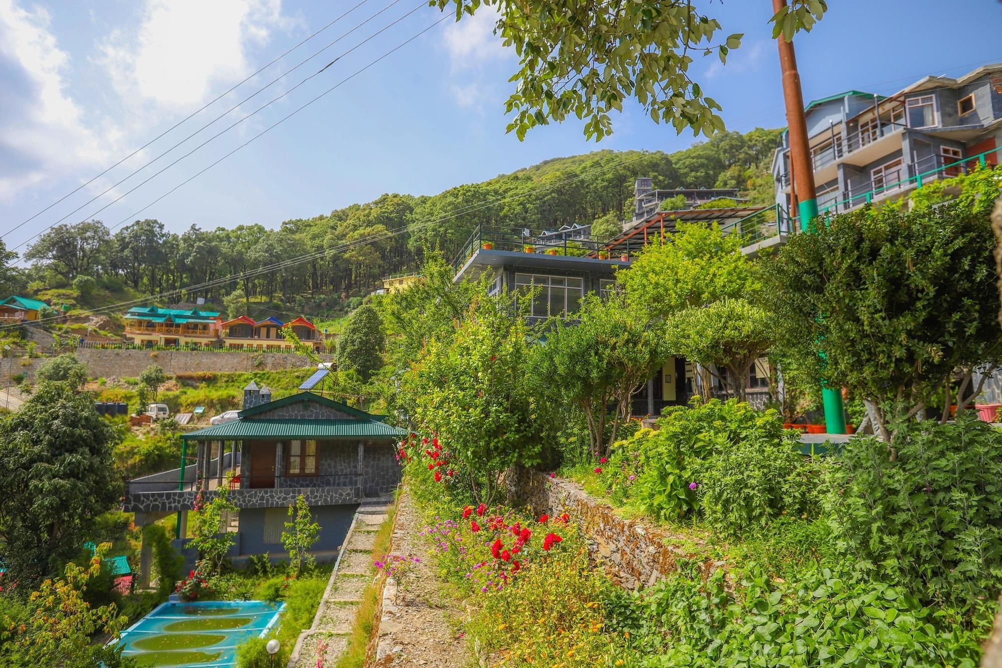 V Resorts The Nest Cottage Найнітал Екстер'єр фото